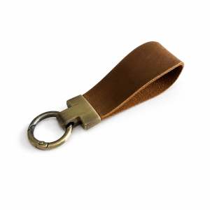 Premium Key Chain with Premium Leather Solid Brass Hardware Handmade Quality Perfect for Everyday Use or Gifting