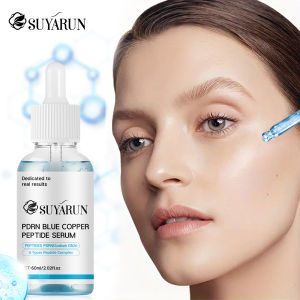 SUYARUN  Blue Copper Peptide Serum - Anti-Aging Firming Moisturizer Face Skin RepairMoisturizing and hydrating Essence.