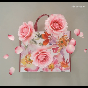 Limited Edition Fragonard Large Tote Bag (Rose) by Senteurs de Provence since 2004