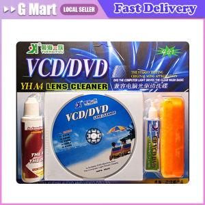 4 in 1 Player Maintenance LENS CLEANER FOR VCD DVD CD-ROM PC for PS2 for PS3 896C