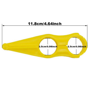 10 Pcs ID 25mm/0.98in Poultry Feeding Products Chicken and Duck Waterline Fixed Holding Card 6 Points 25 Tube Fixed Hook