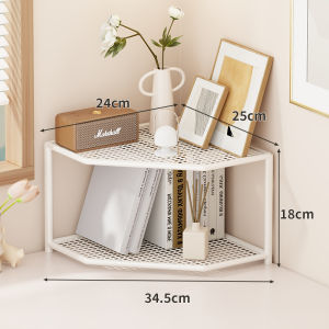 WUBUWEI | Simple Desk Corner Shelf Organizer