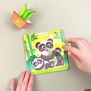 Yoursoulbird | Educational Dinosaur Jigsaw Puzzle for 2-6 Year Olds