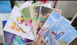 2025 QUAFF / Cold Laminating Film A4 / Glossy / Matte / 3D / Leather / Glitter / Rainbow / Self Laminating / Premium Product