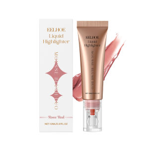 EELHOE Mousse Blush Duo Natural light matte contouring and high-gloss multi-functional facial blush cream Liquid Highlighter Liquid Highlighter Makeup