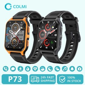 COLMI P73 1.9" Outdoor Military Smart Watch Men Bluetooth Call Smartwatch For Xiaomi Android IOS IP68 Waterproof Fitness Watch