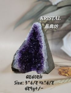 KRISTAL SG: Emperor Amethyst Geode/帝王紫晶簇 QE408F/G/H