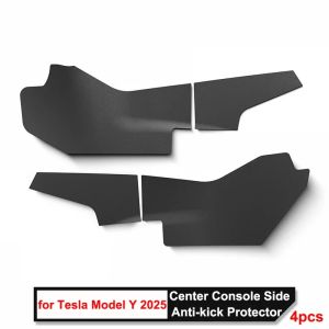 for Tesla Model Y Juniper Launch 2025 2026 Center Control Side Anti-kick Protector Cover Pad Under Rear Seat Air Vent Protect