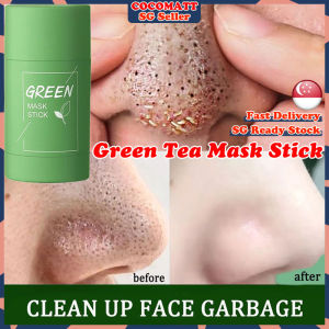 ❤️𝙎𝙂 𝙎𝙩𝙤𝙘𝙠❤️ Green tea mask stick / Black head remover mask Green tea deep cleanse mask Acne pore mask / blackhead mask