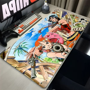 Bandai | Tấm Lót Chuột Chơi Game One Piece Nami Cỡ Lớn XXL Chất Liệu Cao Su Dùng Cho Bàn Máy Tính Bàn Phím PC Laptop - Phụ Kiện Game Thủ Thảm Bàn