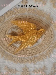 Giá Đỡ Treo Tường Hình Chim Golden Swallow Cổ Điển Sang Trọng Đơn Giản Khung Hình Treo Tường Trang Trí Nhà Phong Cách Pháp