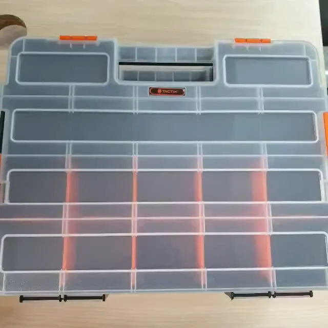 Bộ 2 cái hộp đựng dụng cụ ốc vít Tactix 320034 (37.5 x 29 x 6.7 ...