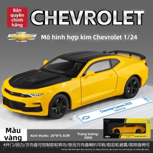 HEIMANBA | Xe Mô Hình Chevrolet Camaro 1:24 Có Đèn Và Âm Thanh