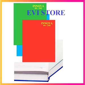 Sổ Hải Tiến Innova A4 thừa đầu 160 trang / 240 trang - Sổ thừa đầu kẻ ngang mã 6133 / 6140