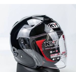 HELM KYOTO SOLID WARNA PUTIH ORIGINAL MERK SKS PAKING KARDUS KIRIM CEPAT