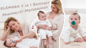 1-Second Setup 5-in-1 Crib for Baby Heavy-Duty Steel Frame for Safe Sleep Space Portable Crib with Zip Door & Changing Table Locking Wheels Breathable Mesh