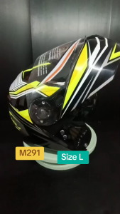 หมวกกันน็อคเปิดคาง แบรนด์ BILMOLA  ลดล้างสต็อค Size L   รหัส M291