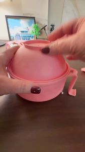 Microwave Ramen Bowl Cooker Set Wheat Straw Instant Noodles Bowl HandlesRamen Noodle Cooker with Spoon Chopsticks Fork Camping
