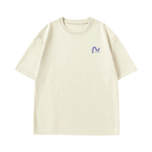 Baleno Mens Short Sleeve T-Shirt 220g Premium Tee 9825201M502 - Light blue casual tee with subtle logo suitable for everyday wear.