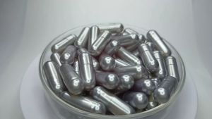1000pcs Size 00 Pearl Grey OSPA High-Quality Empty Gelatin Capsules