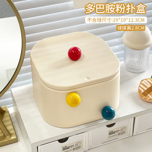 Cute Desktop Cosmetic Storage Box Dustproof Cover Makeup Brush Lipstick Beauty Blender Organizer Rack QIOEROUL Brand