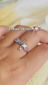 Panlandwoo – The Little Mermaid Collection - Cincin Wanita Sorell Adjustable