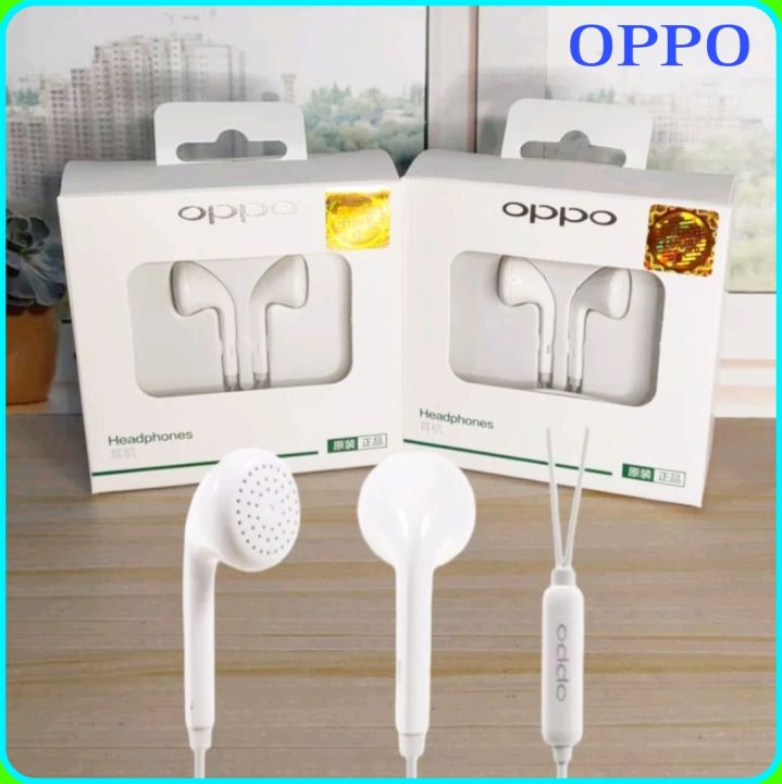 Samsung Earphones Oppo F9 Headphones Original Original-Ready Stock