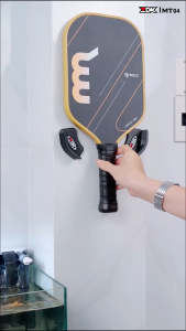 Giá đỡ treo vợt Pickleball ZDK MT04 móc treo góc vợt tiện lợi bảo vệ mặt vợt giúp gọn gàng hơn