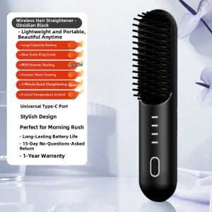 RORK | Wireless Ionic Hair Straightening Comb