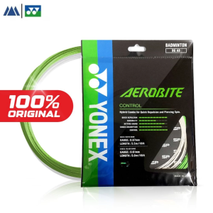 YONEX Aerobite Hybrid Badminton Racket String – Quick Repulsion Max Control Hit Grip Repulsion (Original Made in Japan)