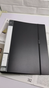 Long Binder With 12Pcs Pockets Set 3Ring Arch File Folder Paper Organizer Office School Supply