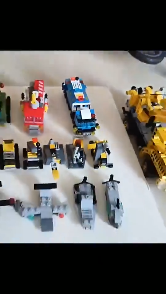 City Series 6 IN 1 Block Toys Engineering Vehicle Model Educational Toy for Childrens Day Gift