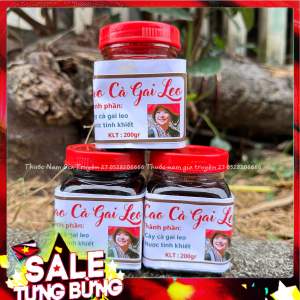 ✅[CHÍNH HÃNG] Cà Gai Leo 200gr dạng cao cô đặc tinh chế giải độc gan hiệu quả Cao cà gai leo nguyên chất-T.huốᴄ Nam Gia Truyền 27