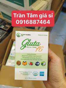 HLG Gluta 76 Healthy Hàn Quốc - Thải Độc Máu Lưu Thông Máu Điều Hoà Huyết Áp Hỗ Trợ Tim Mạch