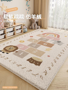 Thảm Trẻ Em Dày 2025 Thảm Đọc Sách Cho Bé Bò Thảm Phòng Trẻ Em Phòng Khách Phòng Ngủ Thảm Cạnh Giường Chống Trượt Có Thể Giặt Máy