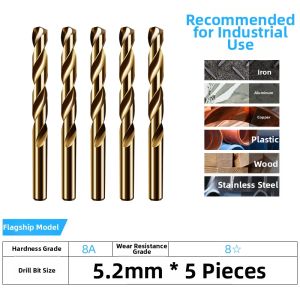 High Strength Cobalt Steel Drill Bit for Stainless Steel
