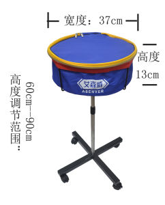 Isenway Professional Table Tennis Movable Ball Frame More than Ball-Holding Basket More than Golf Cart Ball Collection Net More Ball Training Basin Ball Picker