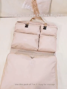 Space-Saving Expandable Travel Organizer for Intimate Apparel & Underwear - Lightweight Hanging Storage Bag 2025