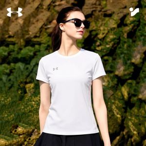 Under Armour | Áo Thun Nữ Slim Fit Khô Nhanh Thoáng Khí