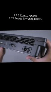 PS3 SLIM PLAY STATION SLIM SR 25XXX 500GB FULL GAMES + 2 STICK