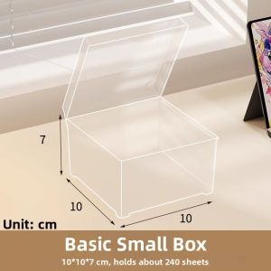 Transparent Large Capacity Card Organizer for Kids