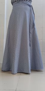 chân váy chống nắng sọc umi