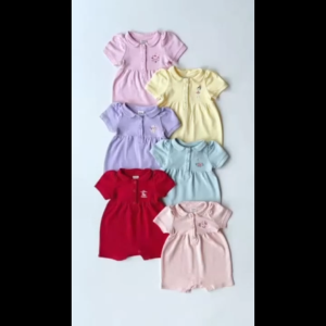 BOHOPANNA - POLO BODYSUIT GIRL BOHOPANNA - BODYSUIT BAYI - ROMPER ANAK PEREMPUAN - JUMPER BAYI - BODYSUIT ANAK