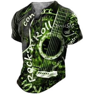 Allstar - Kaos Lengan Pendek V Neck Tali Rock & Roll Distro / Kaos V Neck Tali Printing / Kaos V Neck Tali Pria / Kaos V Neck / Kaos Pria / Kaos Viral Distro / Kaos Terbaru / Kaos Model Tali Printing / Kaos Tali Dada / Kaos Pria Tren Terbaru / Kaos Viral