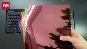 Nhà Máy Cung Cấp Trực Tiếp PVC Tấm Khung Ảnh Không Màu Trong Suốt Cao a4 Tấm Nhựa Cứng Màu Tấm Nhựa Màu Đỏ Vàng Và Xanh