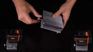 Laser Level 16 Lines Hijau 4D Self Waterpass Timbang Garis Ukur EU16