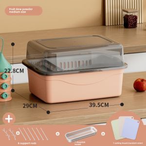 Mengkala Baby Baby Bottle Storage Box Draining Rack Baby Special Tableware Bowl Chopsticks Solid Food Tools Storage Box