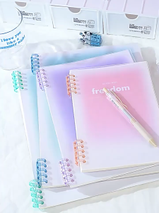 COD A5/B5 Binder Loose-Leaf Notebook 60 Sheets Lined Book Gifts  Korean Stationery School Supplies Pads Stude