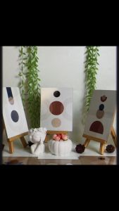 HIASAN DINDING MINIMALIS ABSTRAK MOTIF 15X20 CM WALLDECOR PAJANGAN POSTER HIASAN KAMAR DEKORASI KAYU MINIMALIST