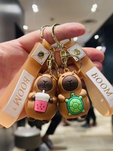 Net Thang-Ga Pibara Keychain & Capybara Doll Accessories: Perfect Small Gifts for Company Events